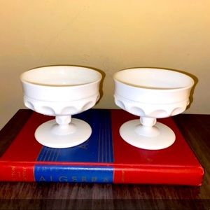 Indiana Kings Crown Sherbet Glasses